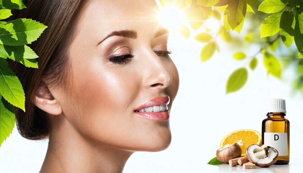 vitamin d gegen falten