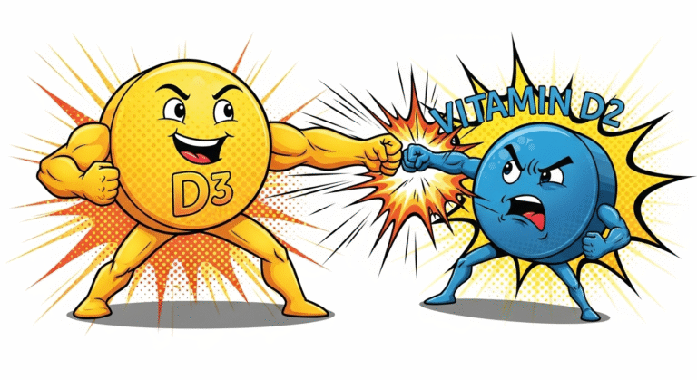 Vitamin D2 vs D3:  Welches ist besser?